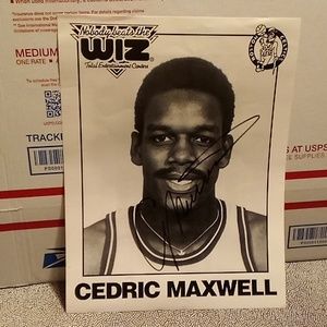 Cedric Maxwell Autographed photo